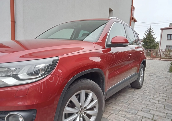 Volkswagen Tiguan cena 36000 przebieg: 205500, rok produkcji 2011 z Łasin małe 37